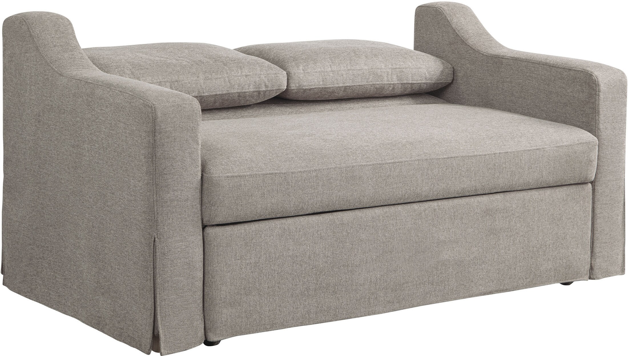 【lovetina】 Serta Diana Convertible Loveseat - Flax | Value City Furniture