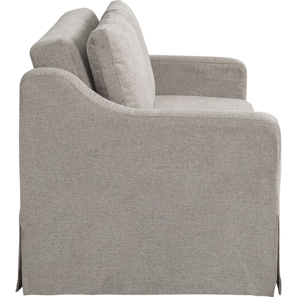 serta neutral convertible loveseat   