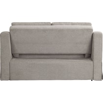 serta neutral convertible loveseat   