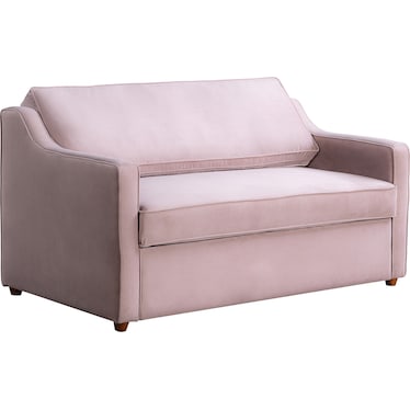 Serta Gemma Convertible Loveseat - Mauve