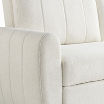 serta white convertible loveseat   