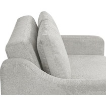 serta white convertible loveseat   