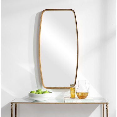 Seton Wall Mirror - Gold