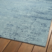 seville blue outdoor area rug   