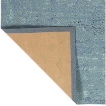 seville blue outdoor area rug   