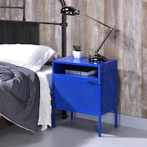 seward blue nightstand   