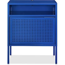 seward blue nightstand   