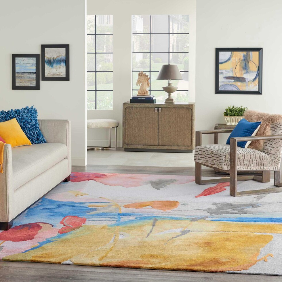 shae multicolor area rug  x    