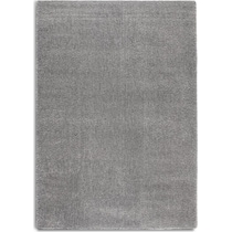 shag gray area rug  x    