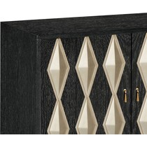 shah black cabinet   