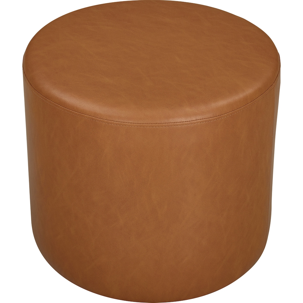 shamea light brown ottoman   