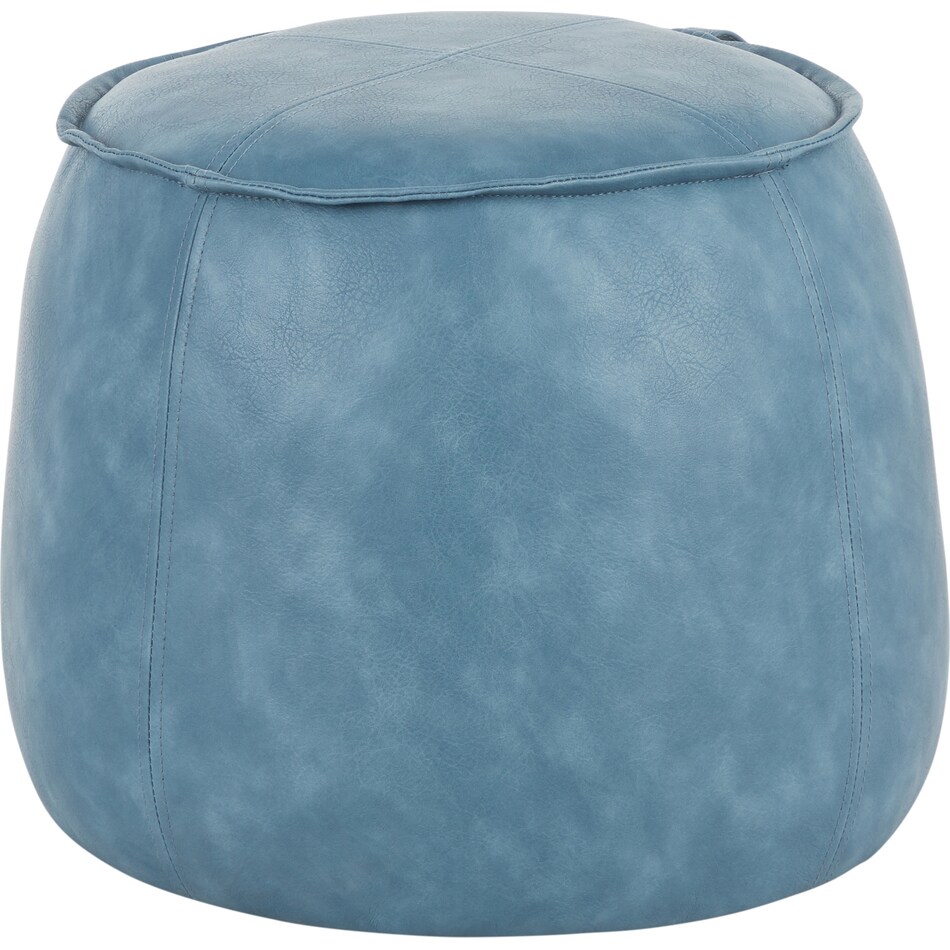 Shannon Ottoman Blue Value City Furniture