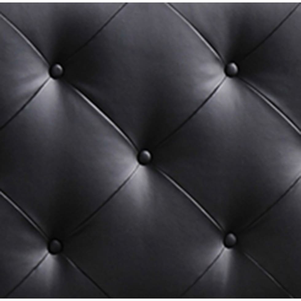 sharley black full headboard   