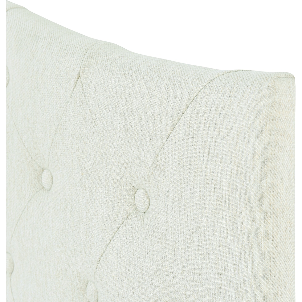 sharma light brown king headboard   