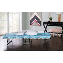 shawn blue folding bed   