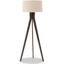 shayan dark floor lamp   