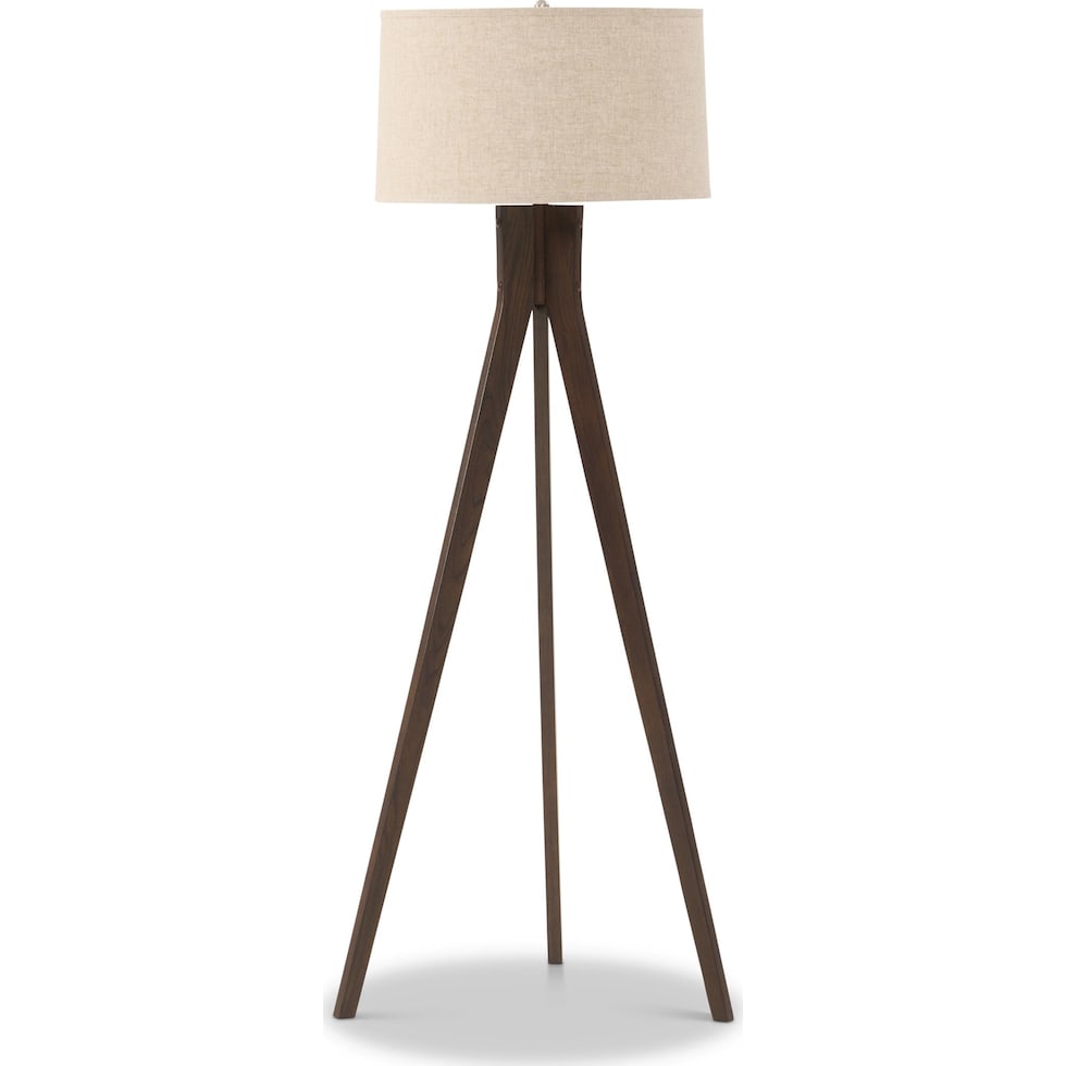 shayan dark floor lamp   