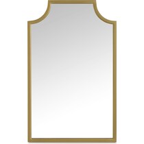 shea gold mirror   