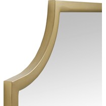 shea gold mirror   