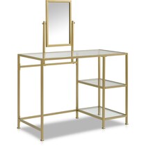 shea gold vanity   