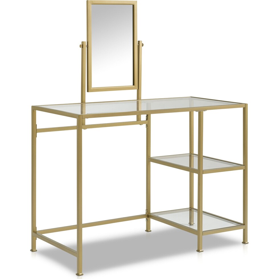 shea gold vanity   