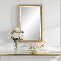 sheftell gold mirror   