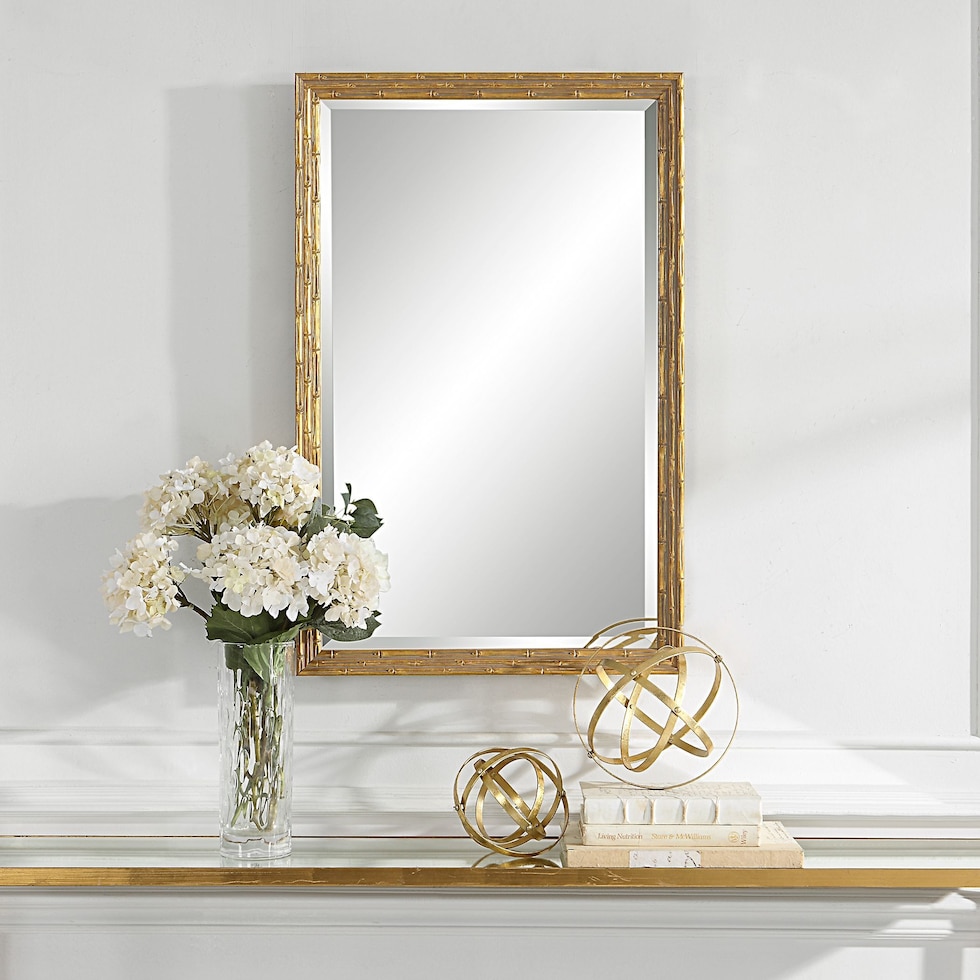 sheftell gold mirror   