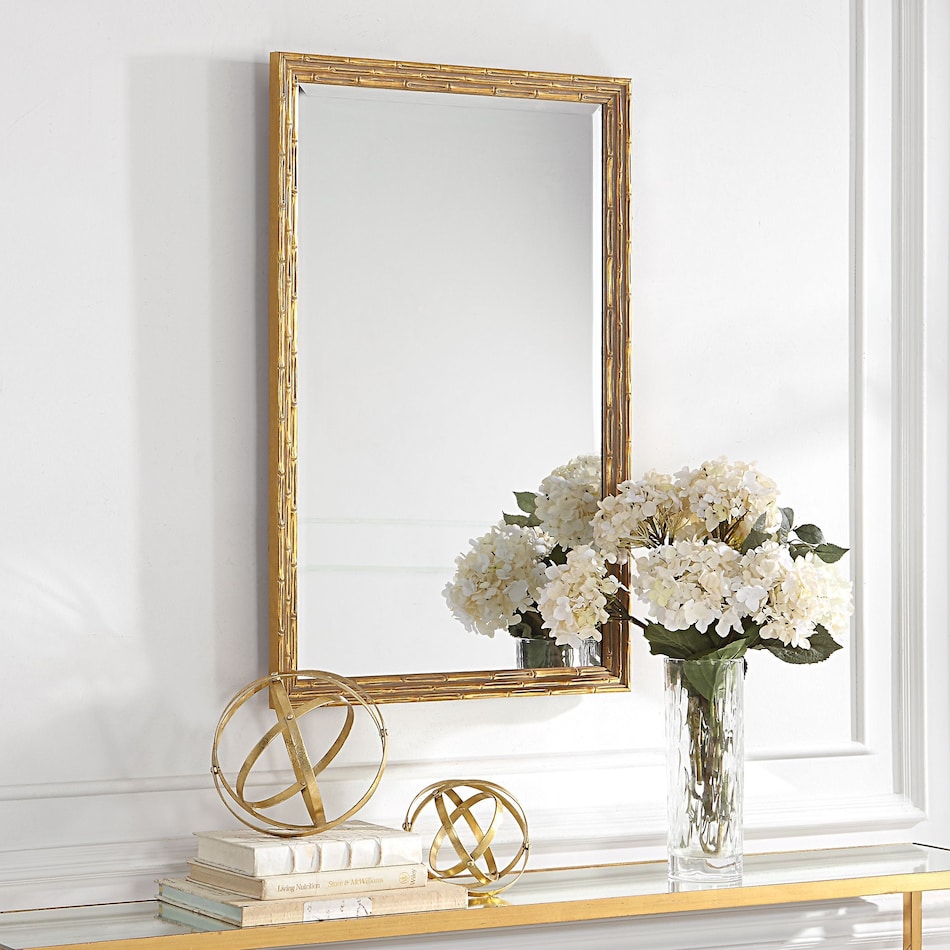 sheftell gold mirror   