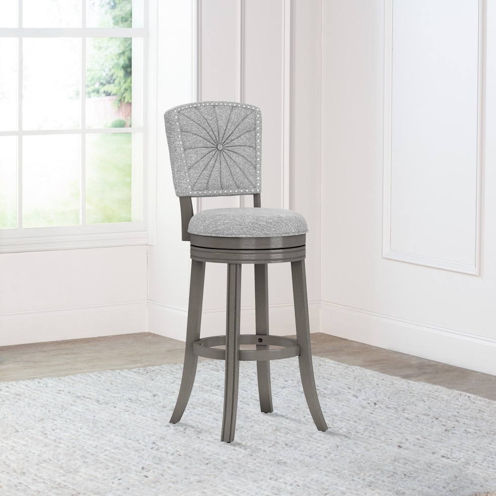 sheila gray bar stool   