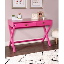 shelby pink desk   