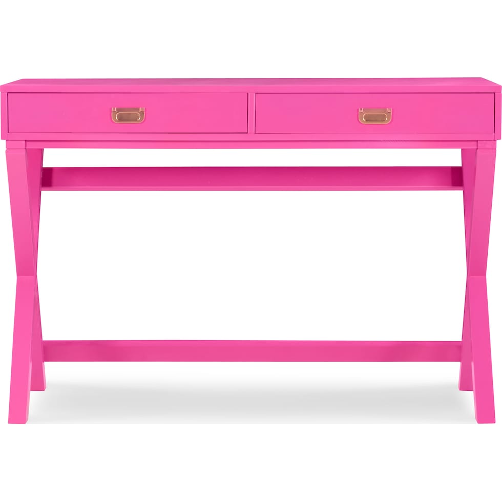 shelby pink desk   