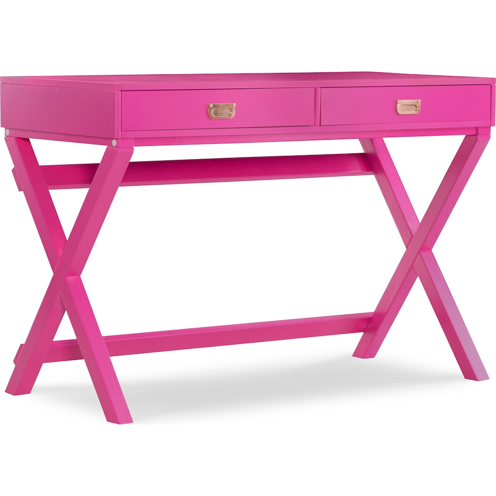 shelby pink desk   