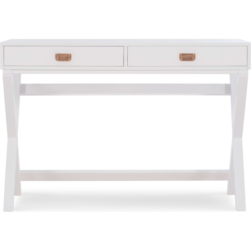 shelby white desk   