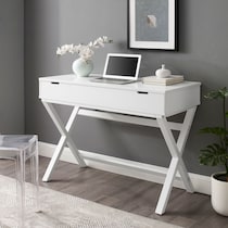 shelby white desk   