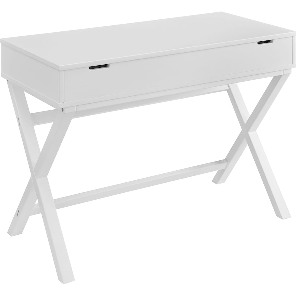 shelby white desk   