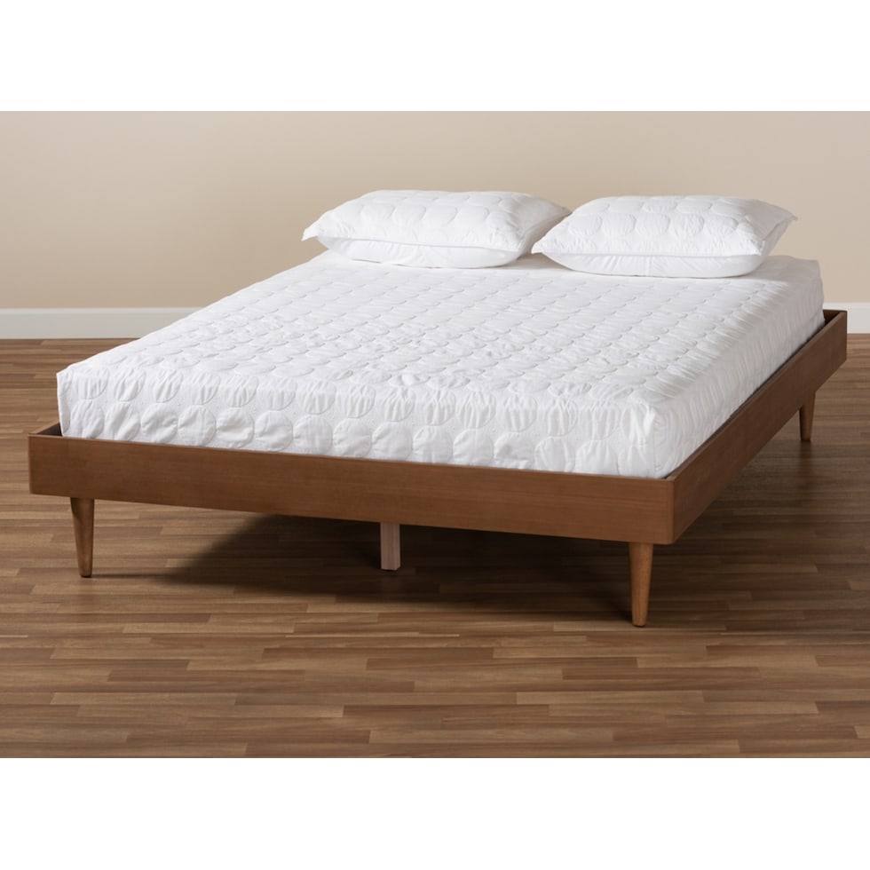 sheniah dark brown full bed   