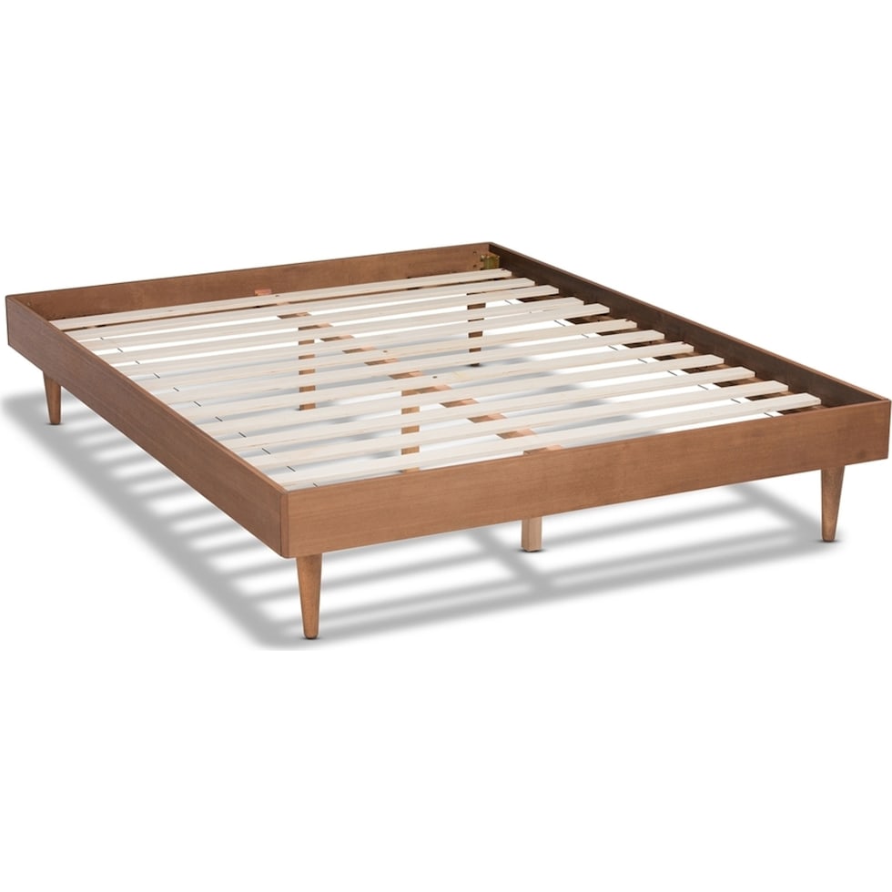 sheniah dark brown full bed   