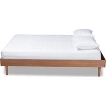 sheniah dark brown full bed   