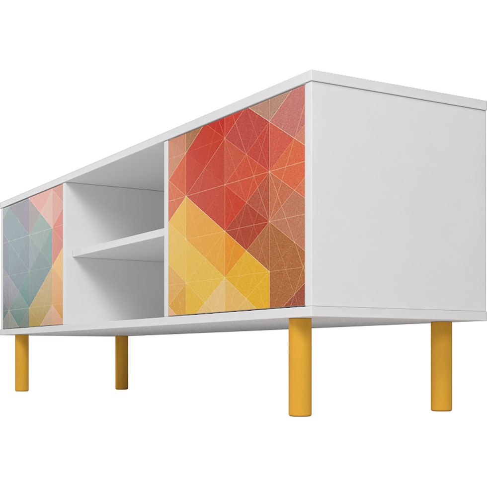 sheri multicolor tv stand   
