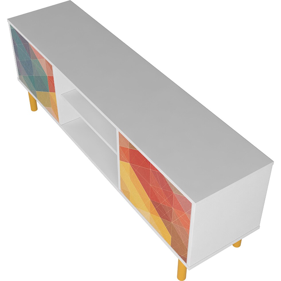 sheri multicolor tv stand   