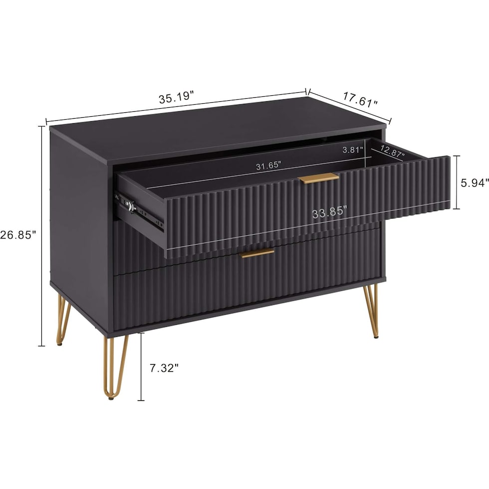 sheridan black  pc bedroom   