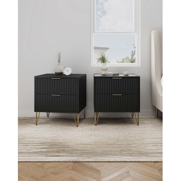 Sheridan 2-Drawer Nightstand Set