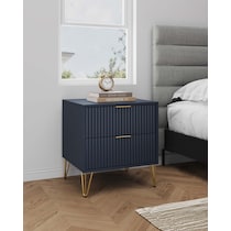 sheridan blue nightstand   