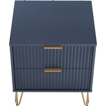 sheridan blue nightstand   