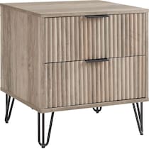 sheridan gray nightstand   