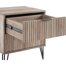 sheridan gray nightstand   