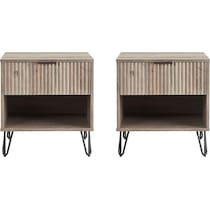 sheridan gray nightstand   