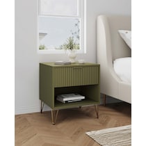 sheridan green nightstand   