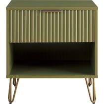 sheridan green nightstand   