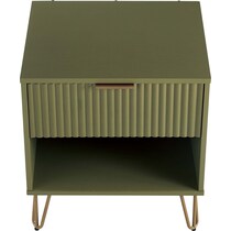 sheridan green nightstand   